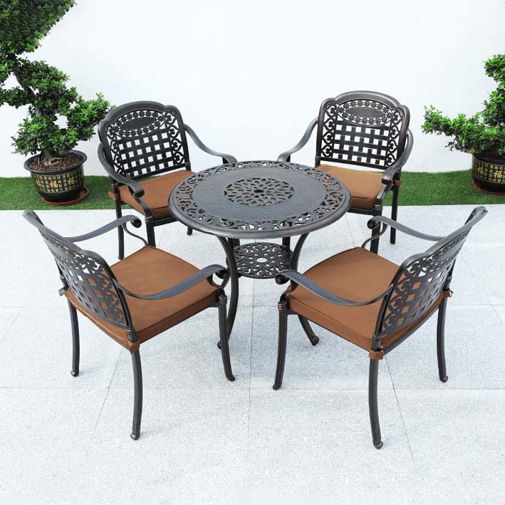 Bàn ghế nhôm đúc sân vườn Việt Anh VA13