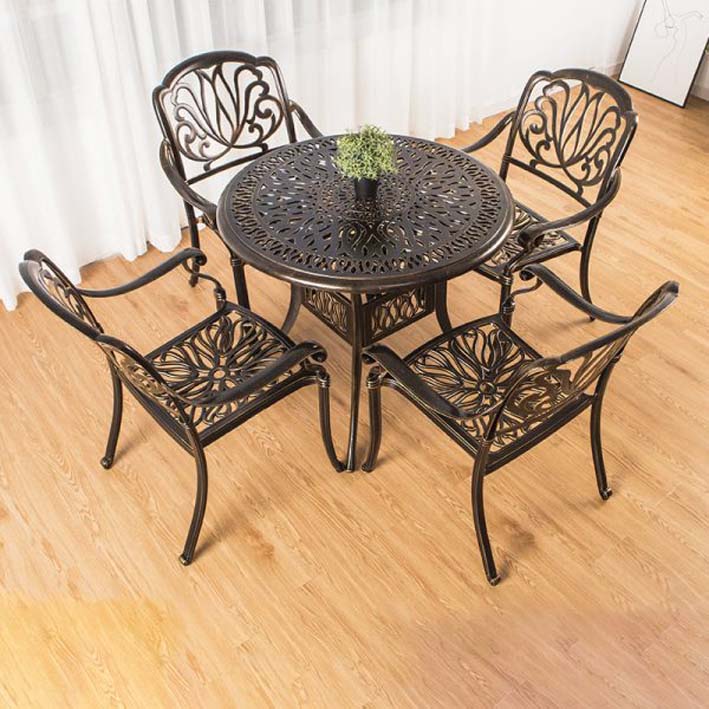 bàn ghế nhôm đúc Việt Anh VA 14