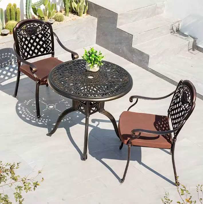 bàn ghế nhôm đúc Việt Anh VA 14