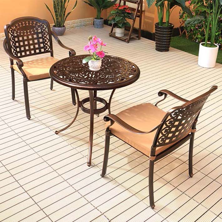 bàn ghế nhôm đúc Việt Anh VA 14