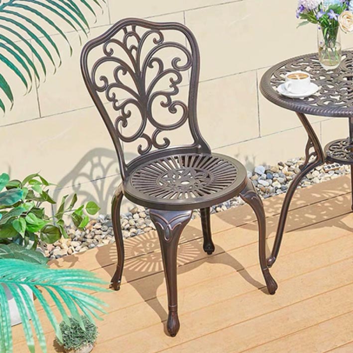 Bàn ghế nhôm đúc ngoài trời VA 5