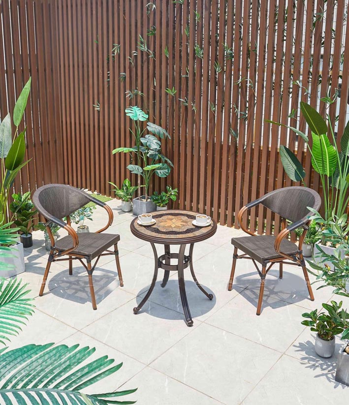 Bàn ghế sân vườn ngoài trời Va 54