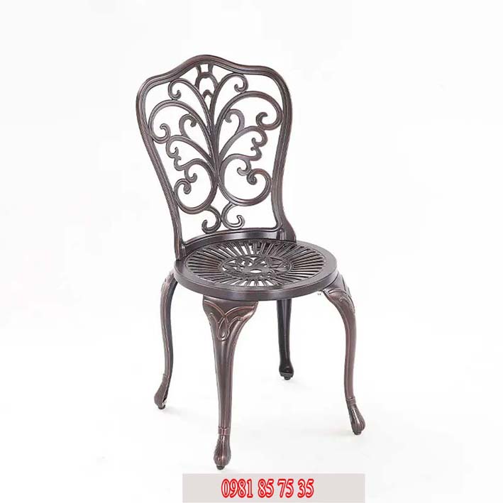Ghế nhôm đúc ngoài trời