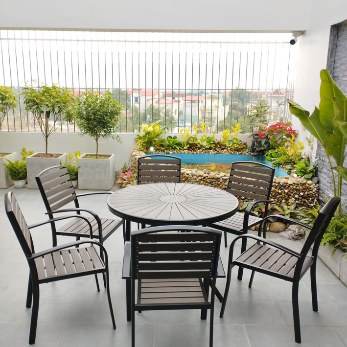 bàn ghế composite Việt Anh VA 63