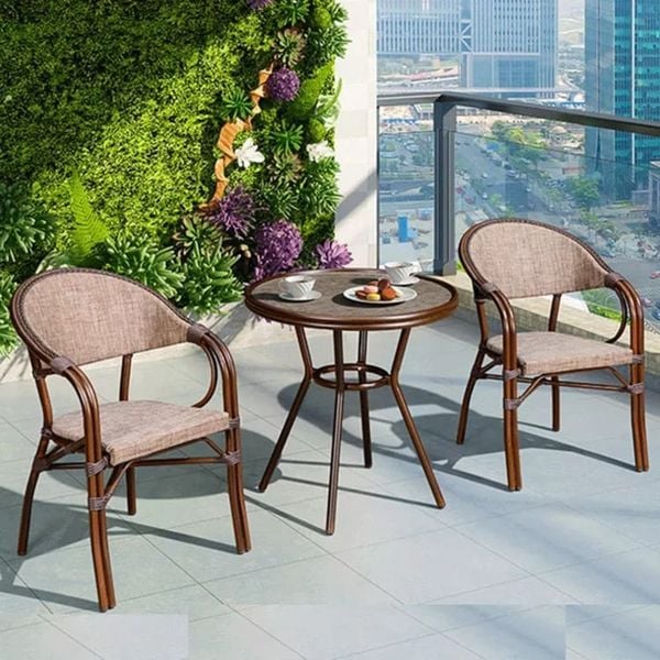 bàn ghế ngoài trời VA4