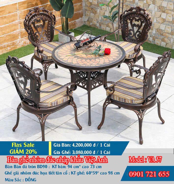 bàn ghế ngoài trời