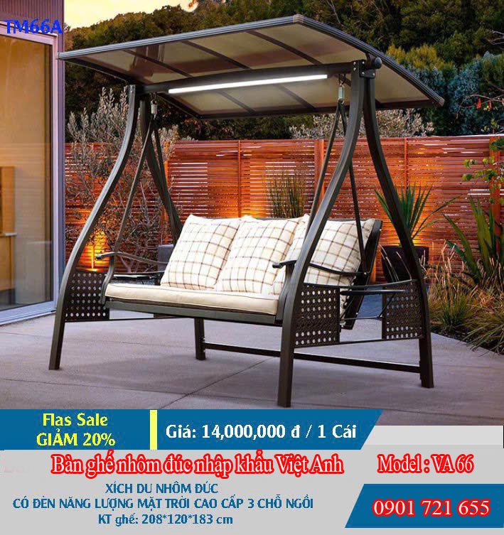 Xích đu đèn năng lương mả trơdi