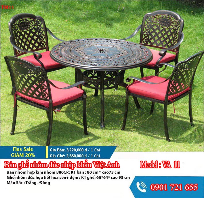 Bàn ghế sân vườn ngoàit rời