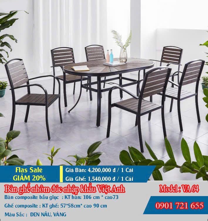Bàn ghế sân vườn