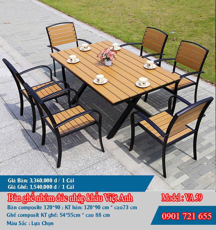 Bàn ghế composit