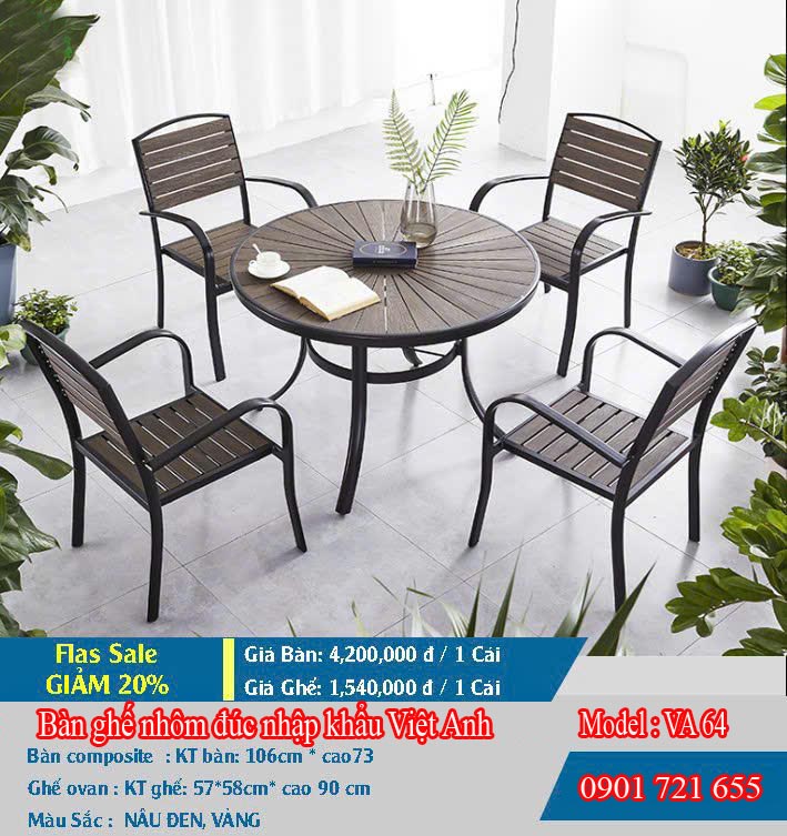 Bàn ghế sân vườn ngoài trời