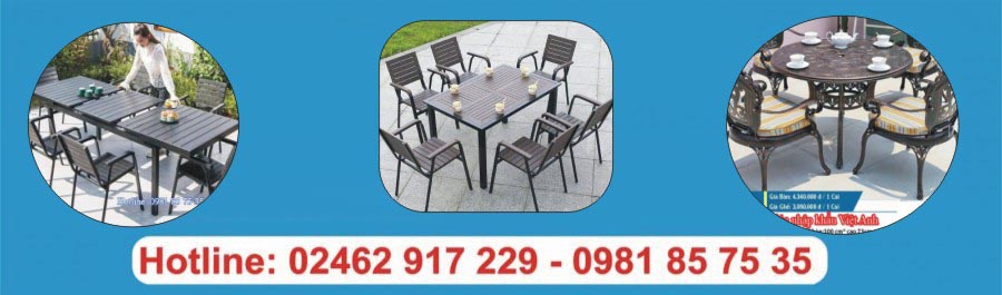 Baner Bàn ghế ngoài trời