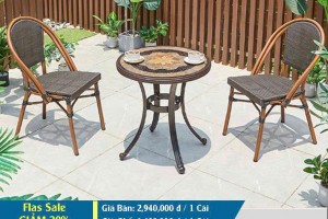 BÀN GHẾ GIẢ MÂY VIỆT ANH VA 54