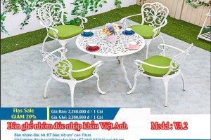 BÀN GHẾ NGOÀI TRỜI VA 2