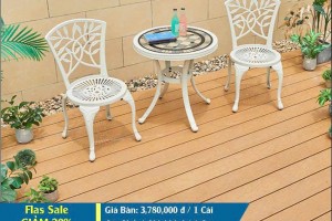 BÀN GHẾ NHÔM ĐÚC NGOÀI TRỜI VIỆT ANH VA 57
