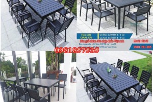 BÁO GIÁ BÀN GHẾ NGOÀI TRỜI TPHCM