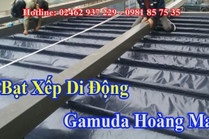 Bạt mái xếp che nắng