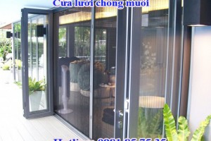 cửa lưới chống muỗi dạng lùa