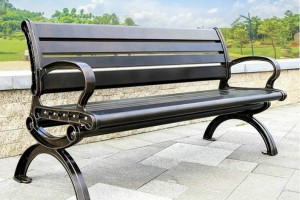 GHẾ NHÔM ĐÚC SƠN TĨNH ĐIỆN 1.5M NGOÀI TRỜI