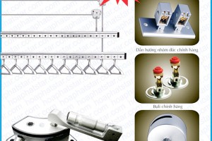 giàn phơi đồ thông minh ks 525