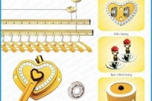 giàn phơi thông minh Gold KG 750