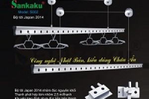 giàn phơi thông minh sankaku s002