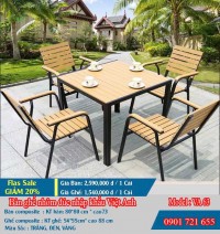 BÀN GHẾ COMPOSITE VIỆT ANH VA 63