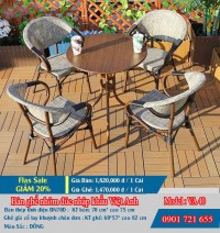 Bàn ghế ngoài trời nhập khẩu Việt Anh 40