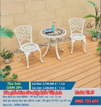 BÀN GHẾ NHÔM ĐÚC NGOÀI TRỜI VIỆT ANH VA 57