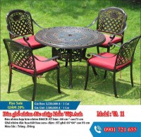 BÀN GHẾ SÂN VƯỜN NGOÀI TRỜI VA 11