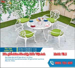 BÀN GHẾ NGOÀI TRỜI VA 2